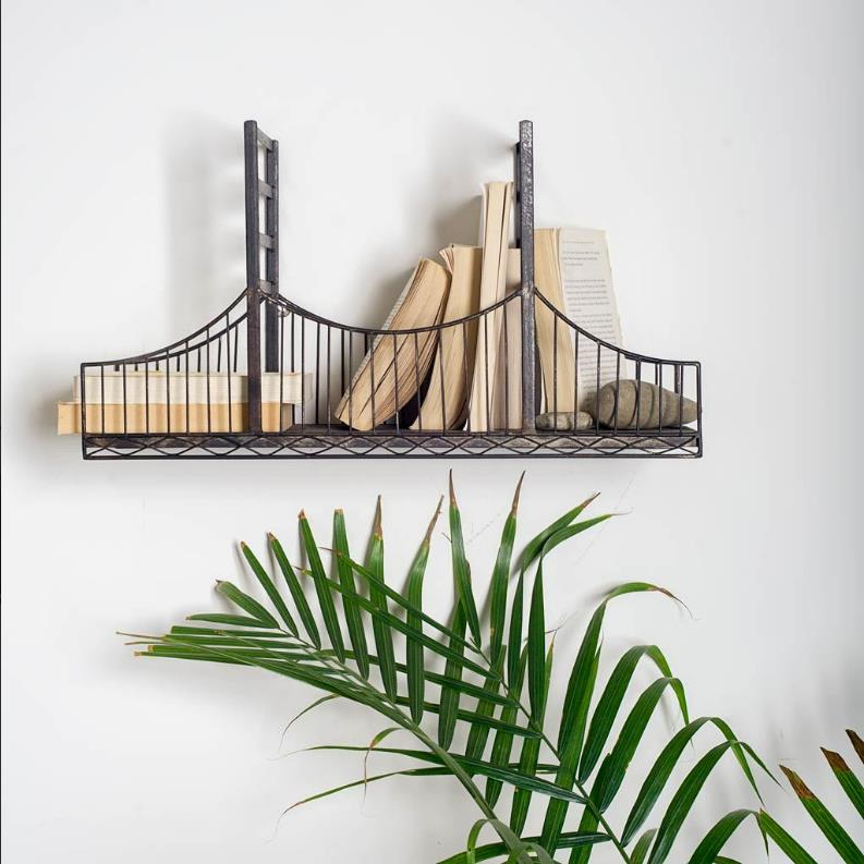 Picture of Suspension Bridge Wall Shelf