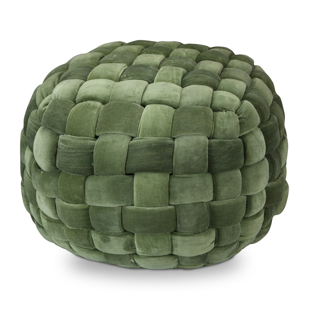Picture of Jazzy Pouf Ottoman, Green