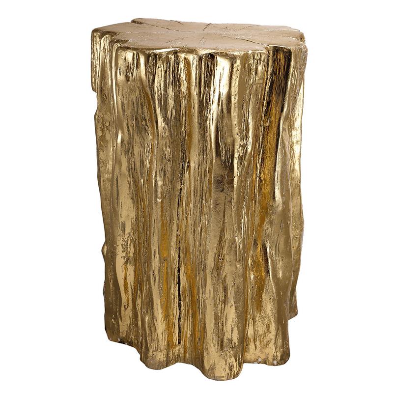 Picture of Gold Stump Accent Table