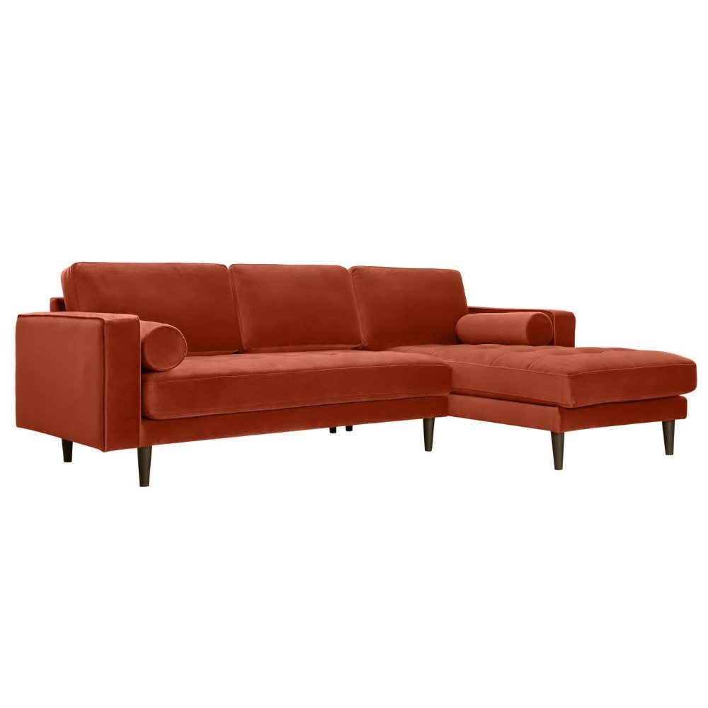Picture of Turner Rust Right Chaise Sofa