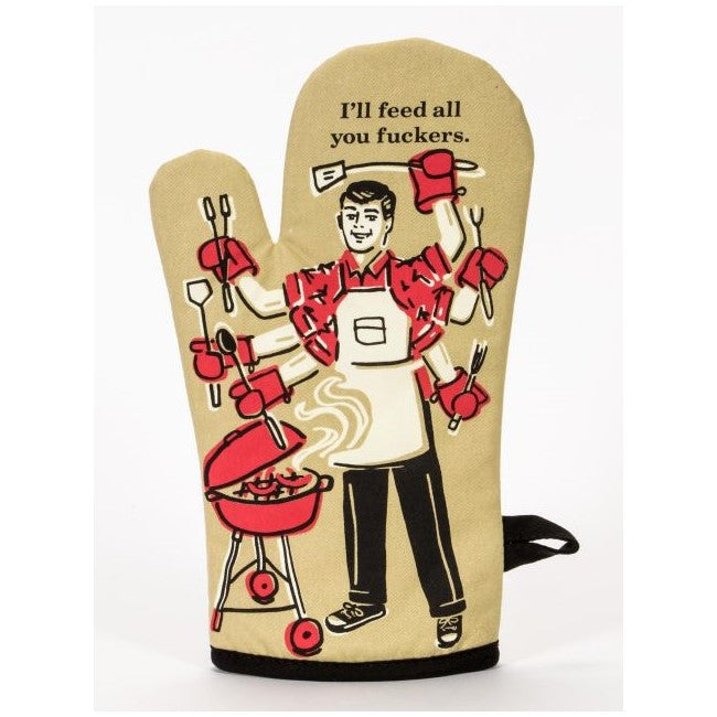 Picture of "I'll Feed You" Oven Mitt