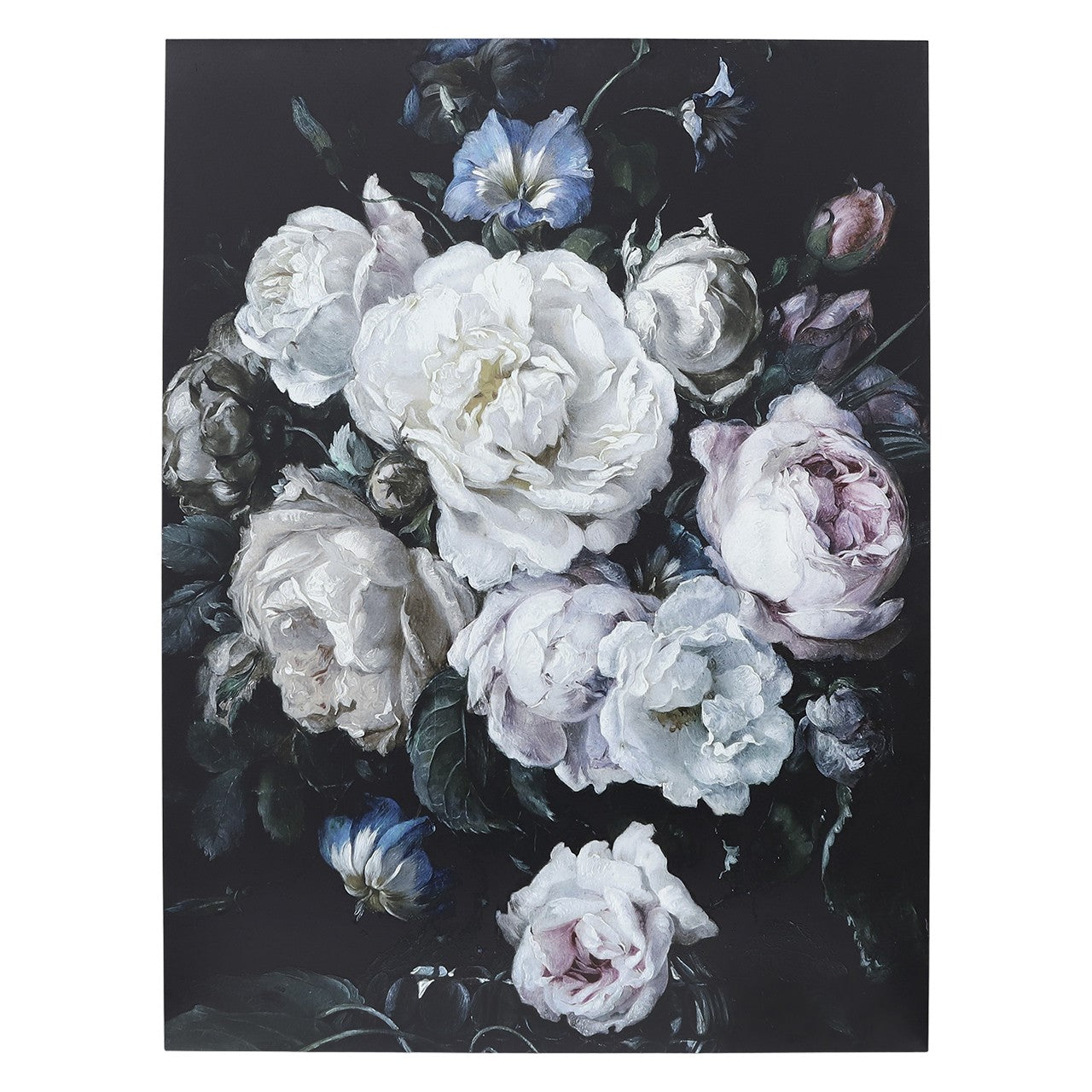 Picture of Flowers on Tempered Glass