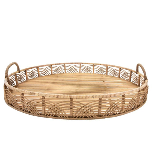 Picture of Bamboo Round Tray, Large