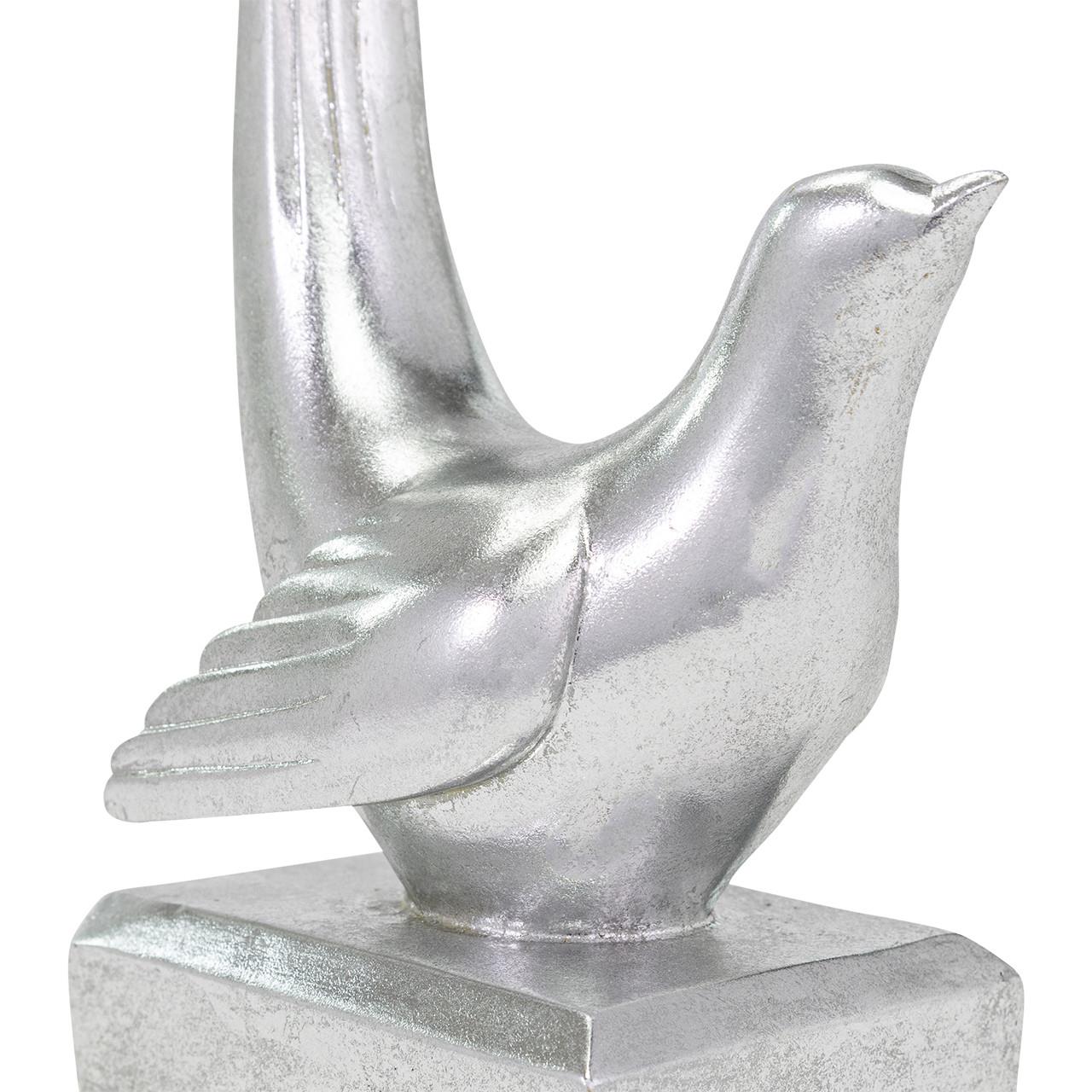 Picture of Silver Swallow Bookends