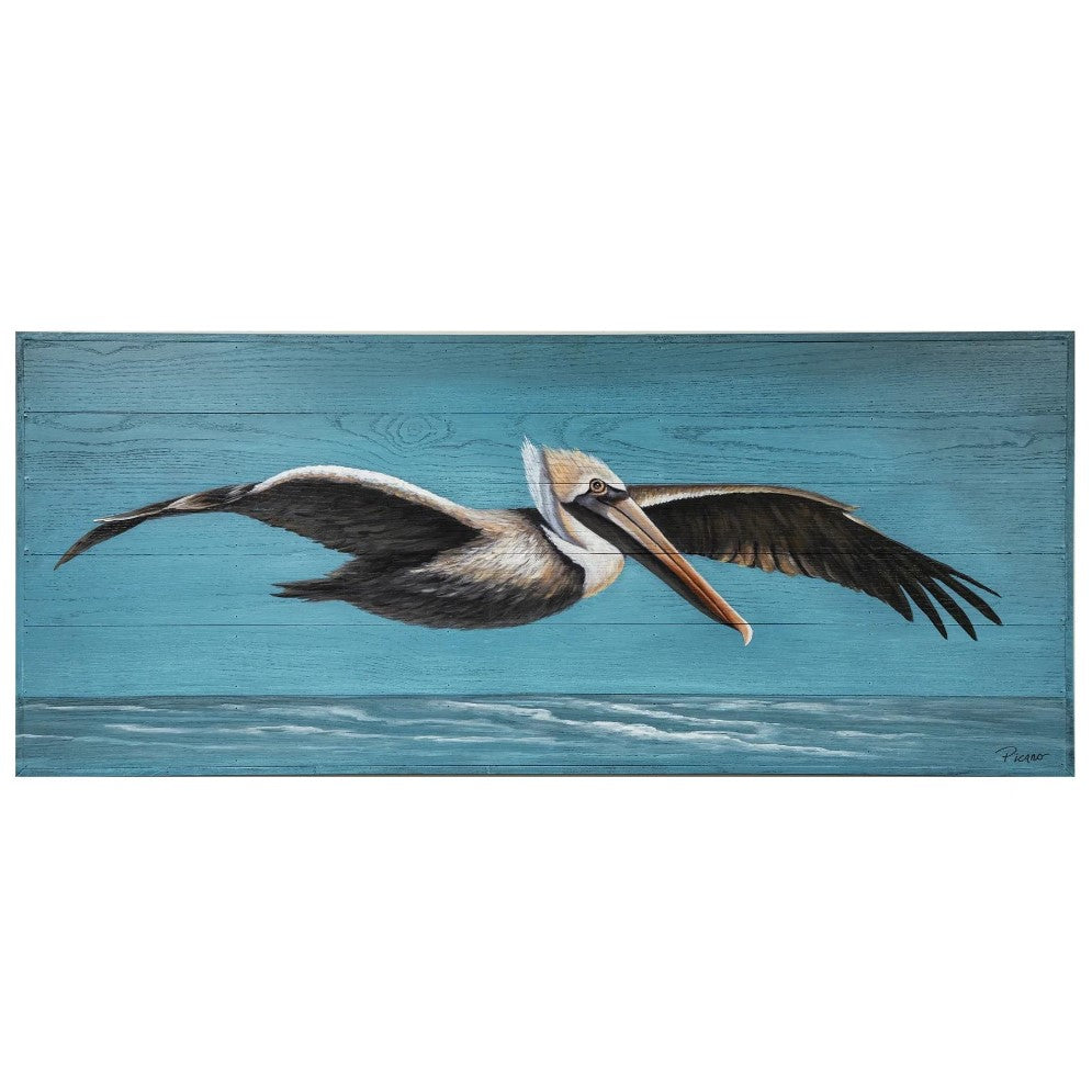 Picture of Pelican in Flight 47"x20"