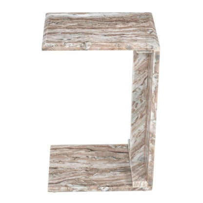 Picture of Basel 14" Marble Table Beige