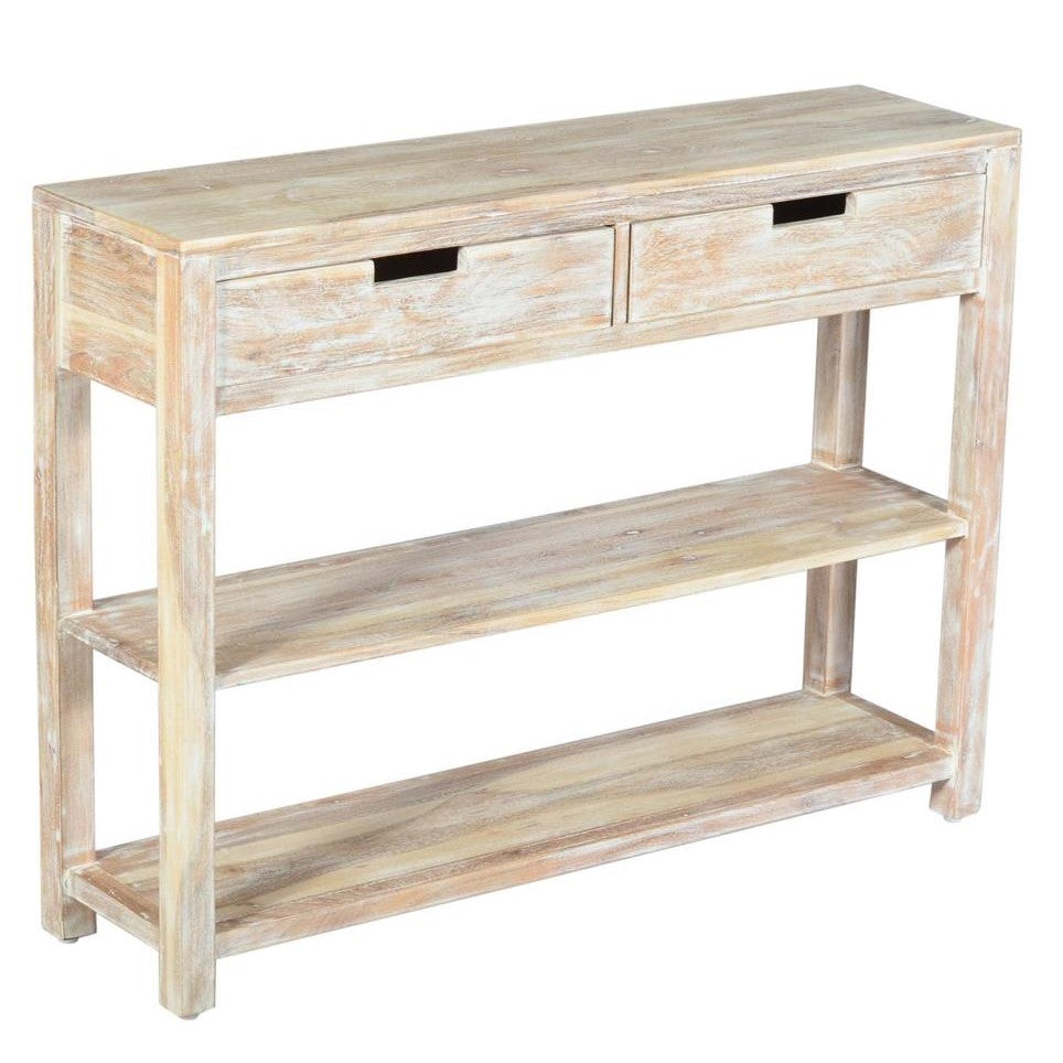 Picture of Ray 40" Sofa Table White Wash