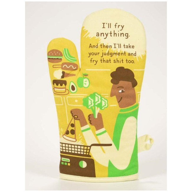 Picture of "I'll Fry Anything" Oven Mitt