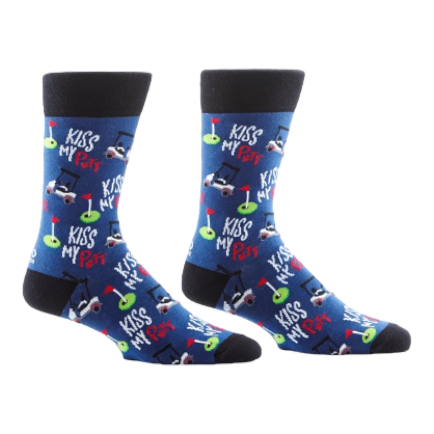 Picture of Kiss My Putt Men Crew Socks