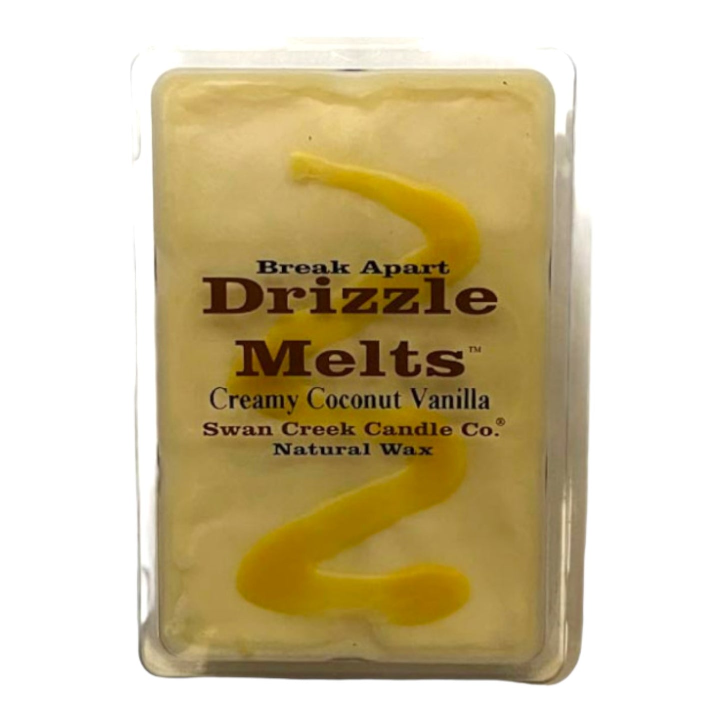 Creamy Coconut Vanilla Drizzle Melts by Swan Creek Candle Co.