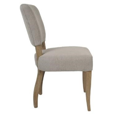 Picture of Legion Dining Chair (Taupe with Wood Legs)