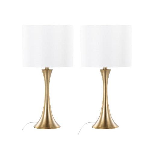 Picture of Lacy Metal Table Lamp, Set of 2