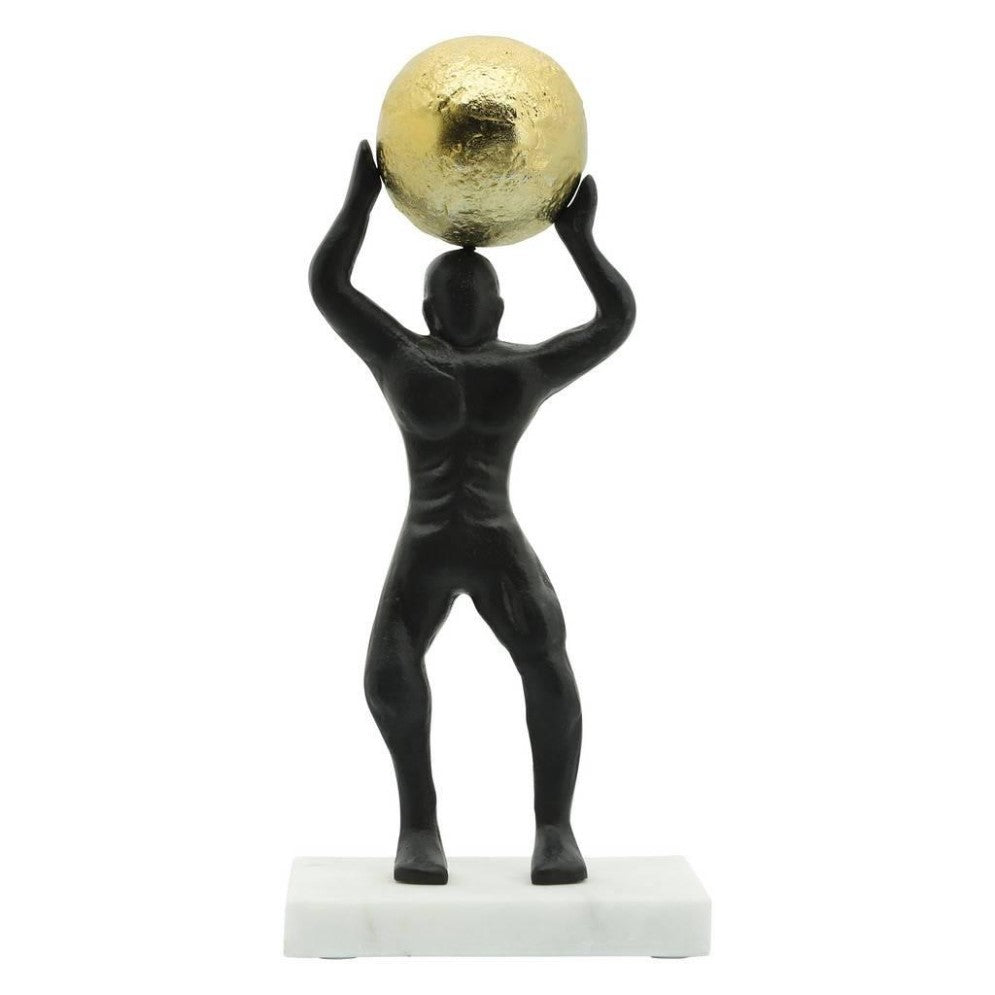 Picture of Man Lifting Ball Figure