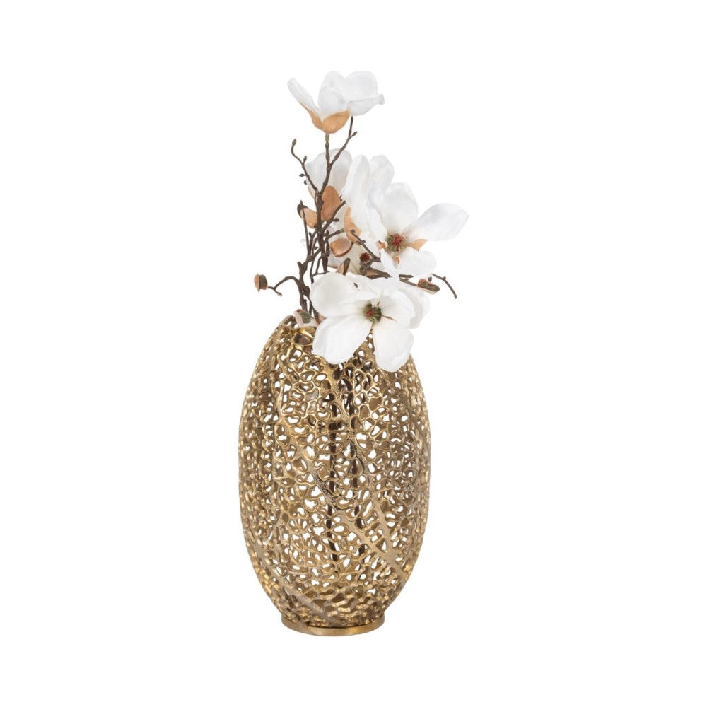 Picture of Meadow Metal Urn Vase, Small