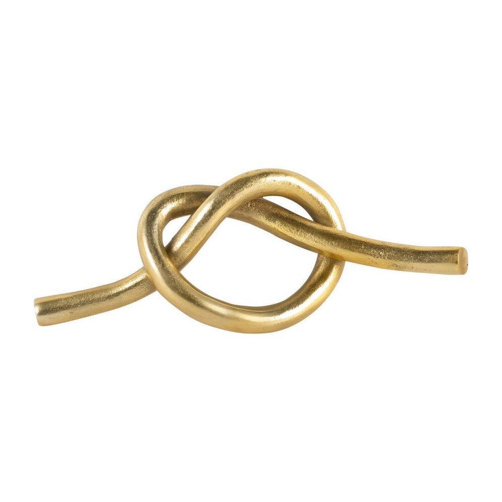Picture of Single Knot Tabletop Decor Gold