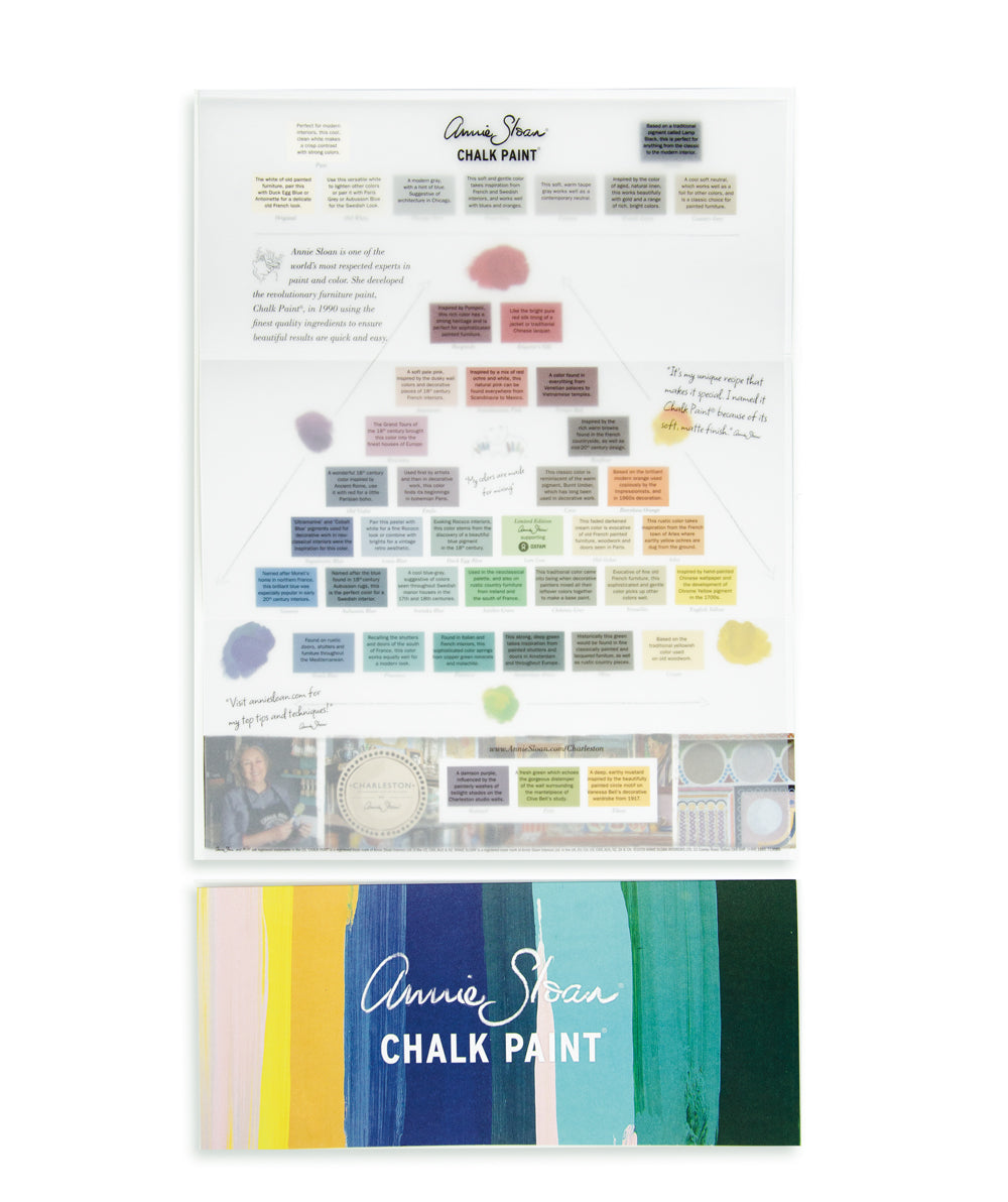 Annie Sloan Chalk Paint Color Chart