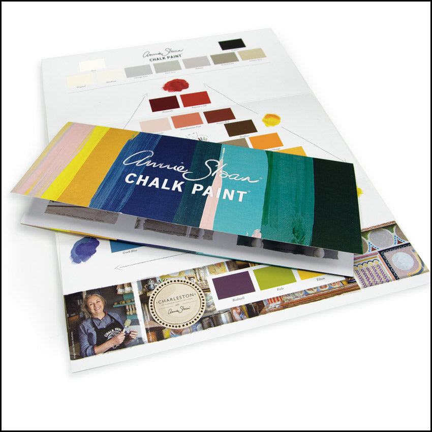 The Annie Sloan Chalk Paint Color Chart