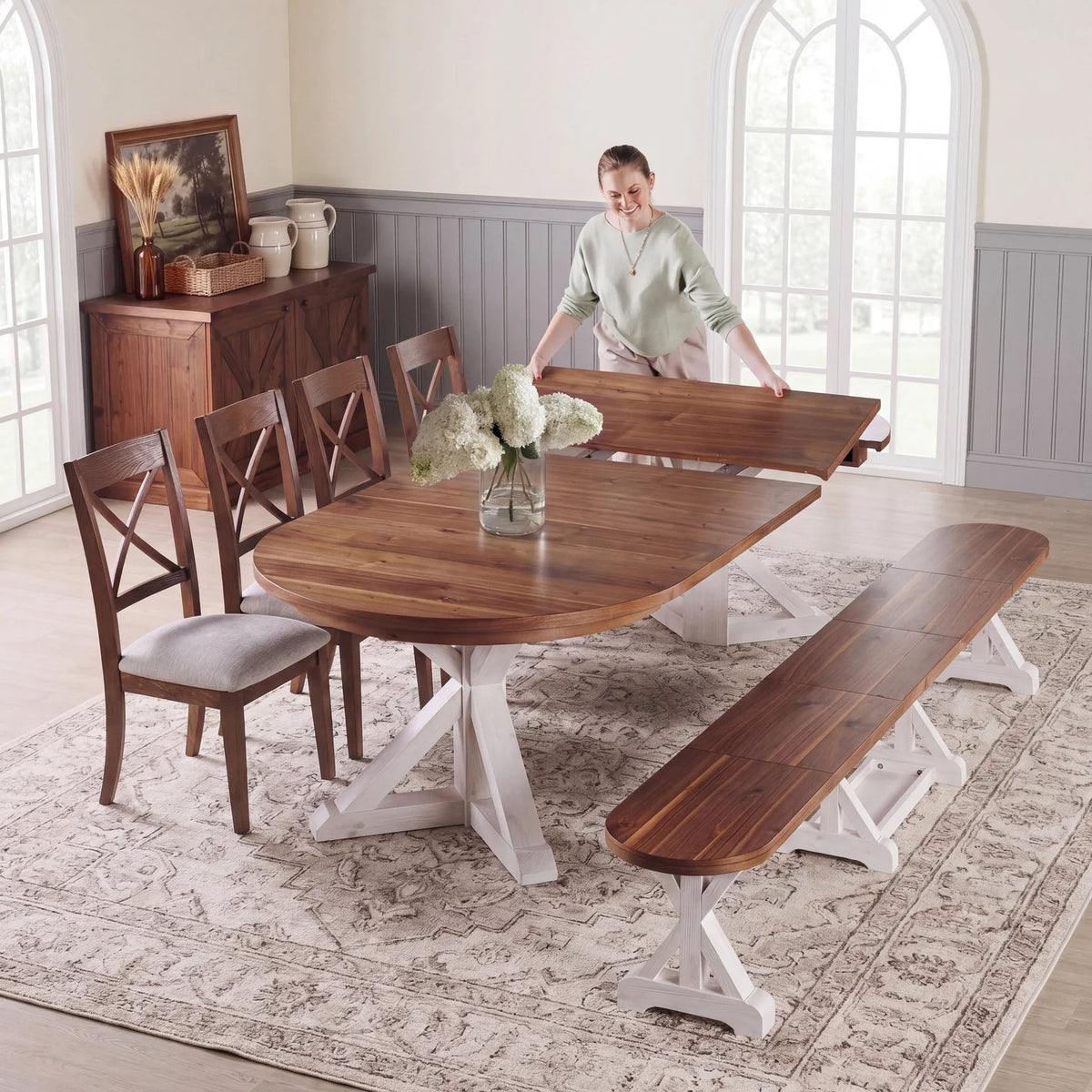 Transfomer Table Gather Dining Set