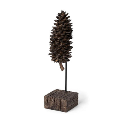 Picture of Pinecone Resin Decor Lg