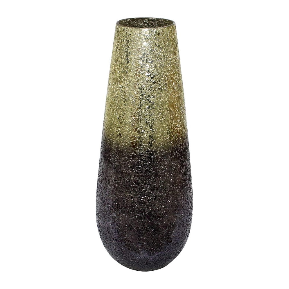 Picture of Crackle Plum Ombre 18" Vase