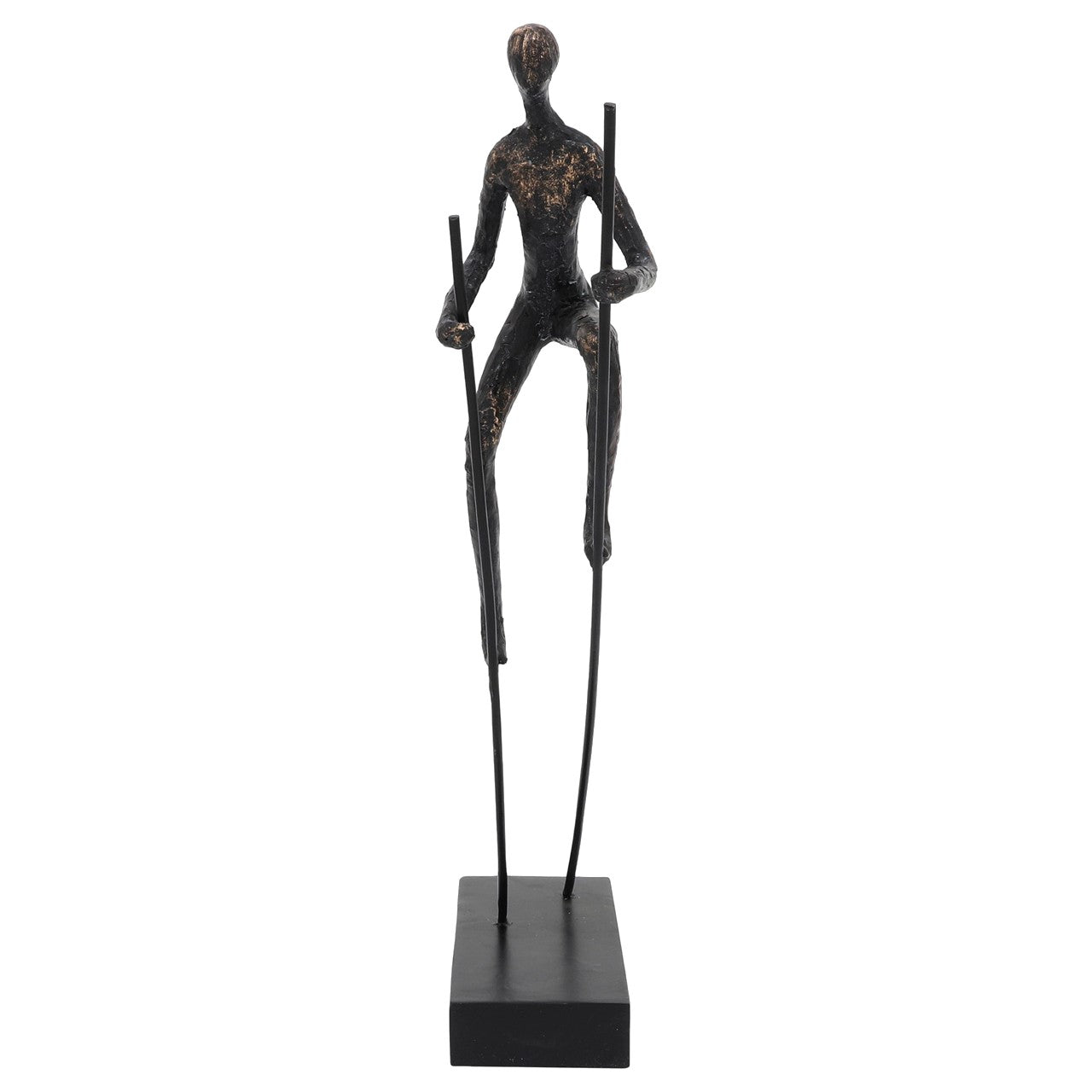 Picture of Man on Stilts Figure, Bronze
