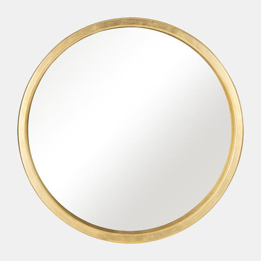 Picture of Gold Circle Wall Mirror