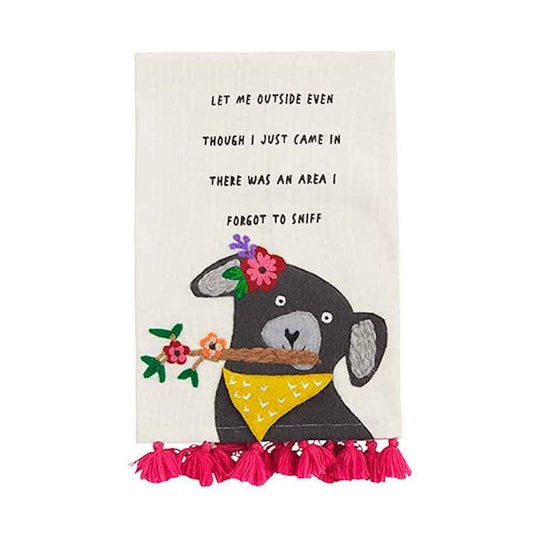 Picture of Let Me Outside Pet Humor Towel