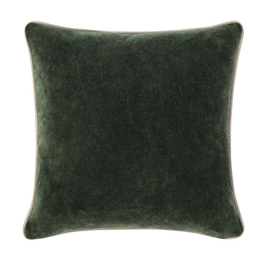 Picture of Heirloom 22" Velvet Pillow, Forest Green