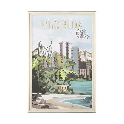 Picture of Visit Florida Framed Wall Art