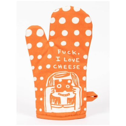 Picture of "I Love Cheese" Oven Mitt