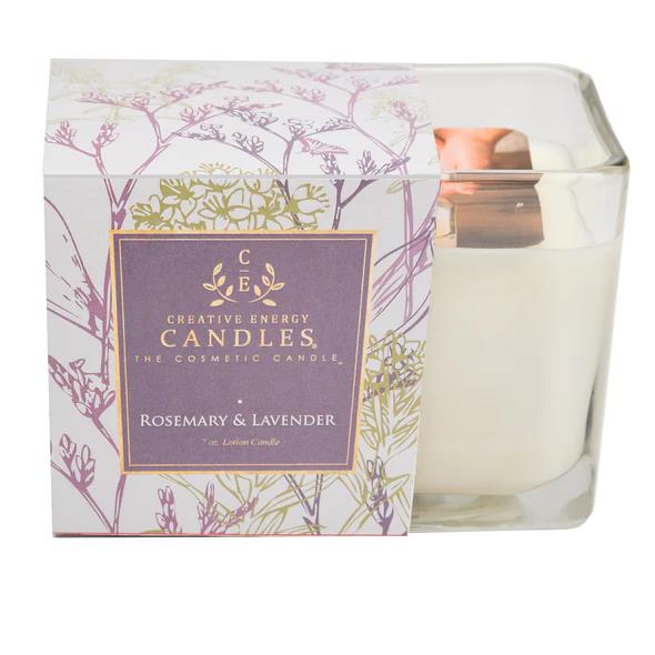 Picture of Lotion Candle - Rosemary & Lavender - Large 10oz. Candle