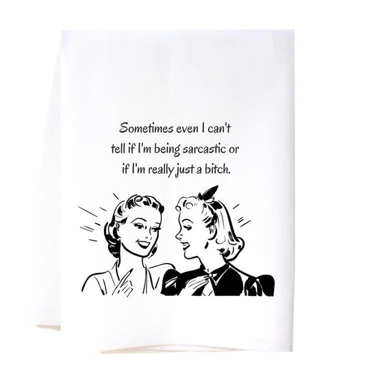 Vintage-style comic with friends and a sarcastic quote.