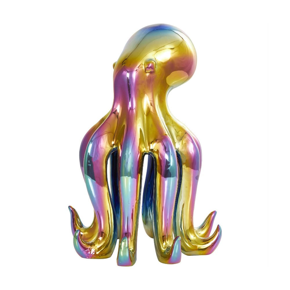 Picture of Rainbow Shimmer Octopus Sculpture, Tall