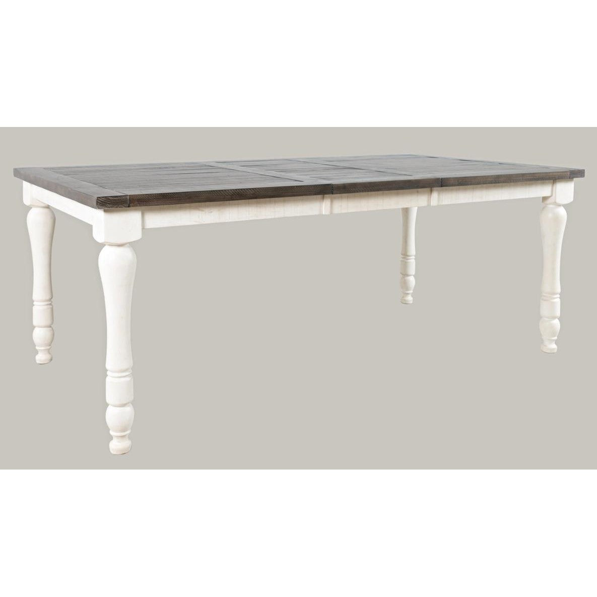 Picture of Madden Vintage White Extension Dining Table 60"-78"