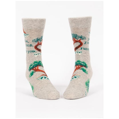 Picture of Men's Crew Socks - "Yeah I'm Old"