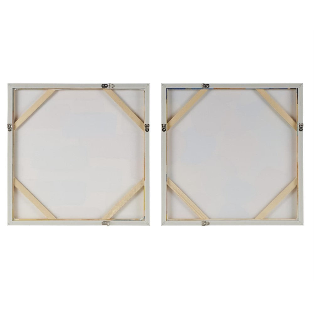 Picture of Abstract Geo Shapes Framed Wall Art, Set of 2