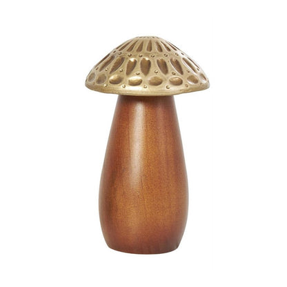 Picture of Gold Top Mushroom Sculpture, Large