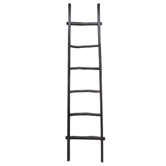 Picture of Black Wood Decorative Ladder