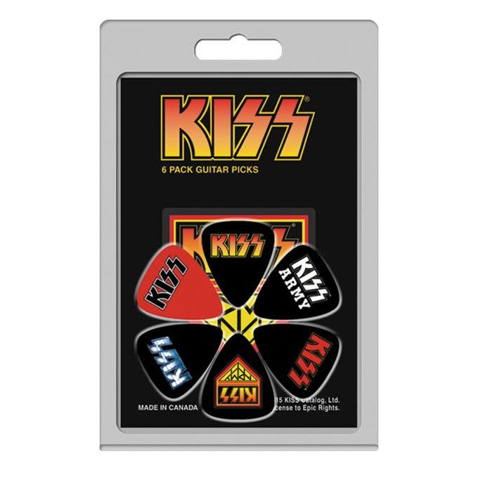 Picture of Kiss Guitar Picks 6/Pack