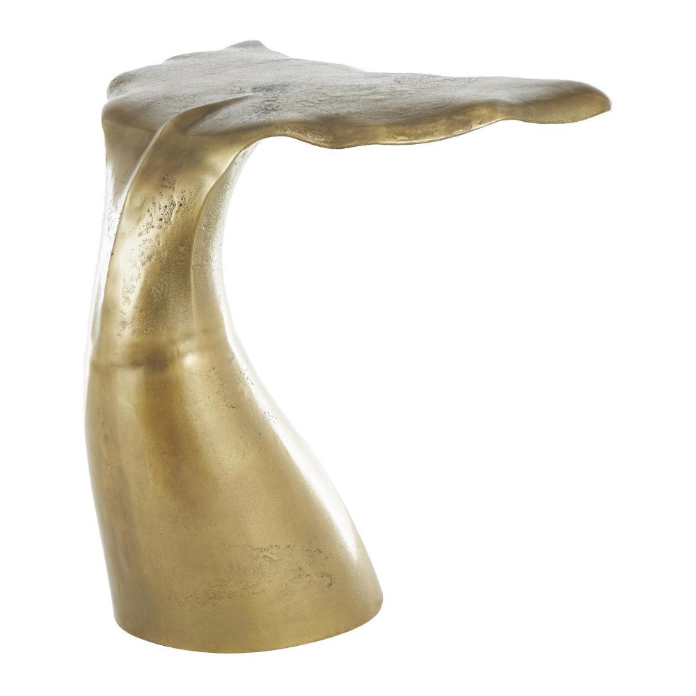 Picture of Whale Tail Accent Table, Gold