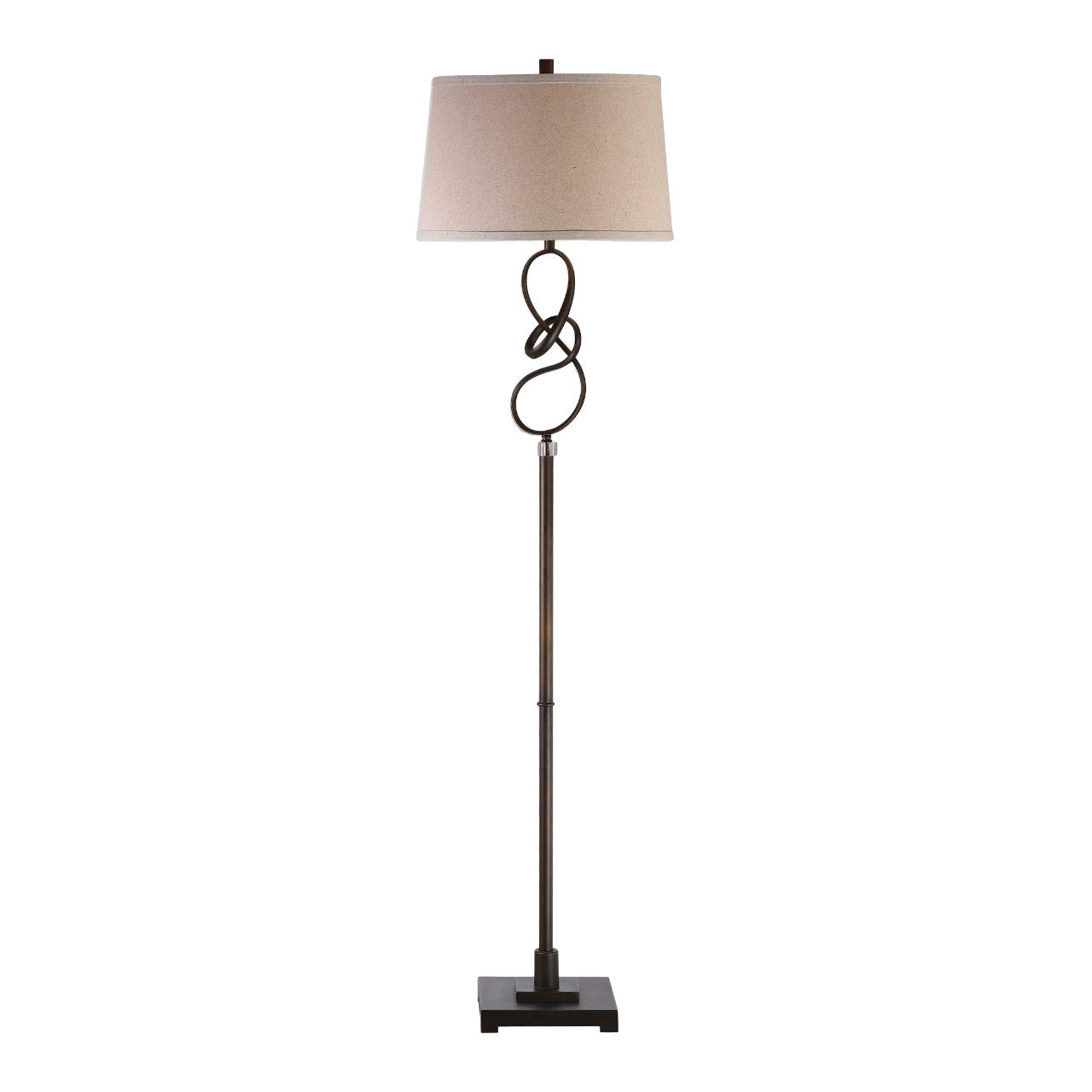 Picture of Twisted Steel Floor Lamp