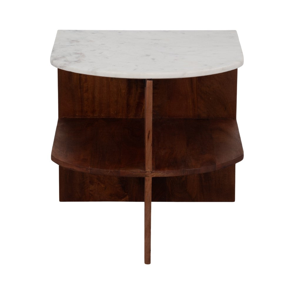 Picture of Demi Marble Top Side Table