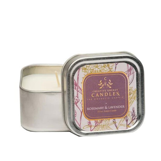 Picture of Lotion Candle - Rosemary & Lavender - Small 3.5oz Candle