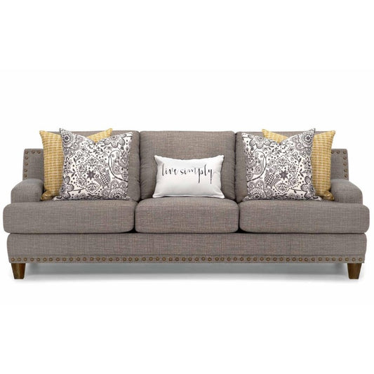 Picture of Jaime Plaid 3-Seat Sofa