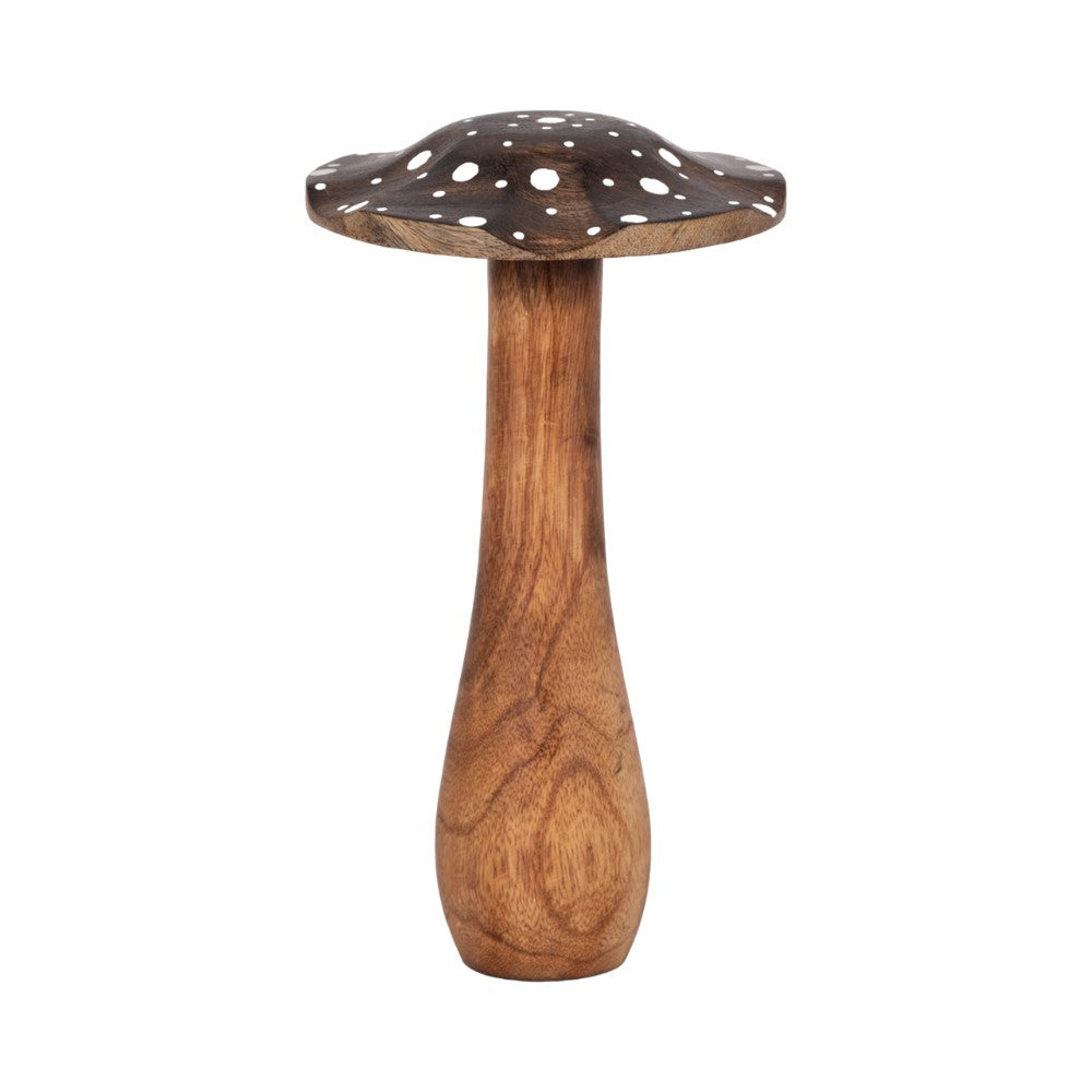 Picture of Brown Mushroom with Dots, Large