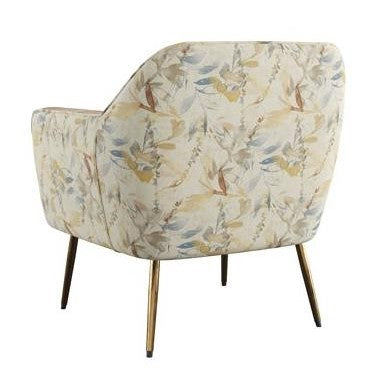 Picture of Ophelia Accent Chair Saddle/Floral