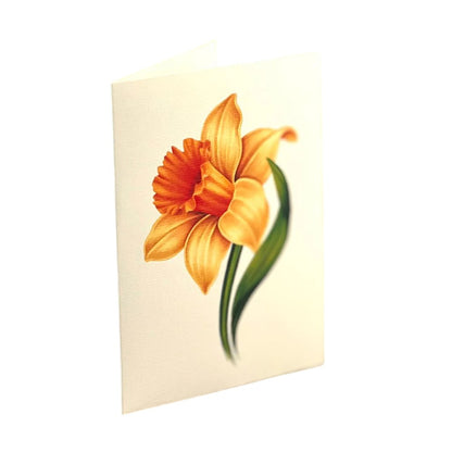 Picture of English Daffodils Pop-Up Bouquet Greeting Card