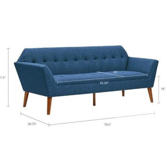 Picture of Newton Sofa Blue 80"