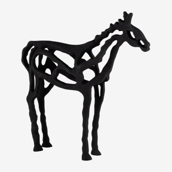 Picture of Illusion Horse Sculpture Black