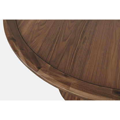 Picture of Natalie Pedestal Round Table Walnut